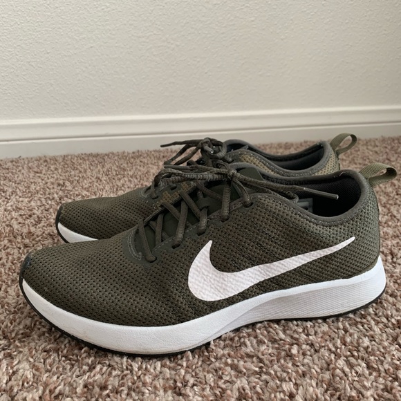 nike dualtone racer olive green